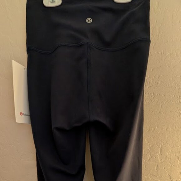 Wunder Train High-Rise Tight 25", Navy Blue, Sz 4 NWT - Picture 3 of 7